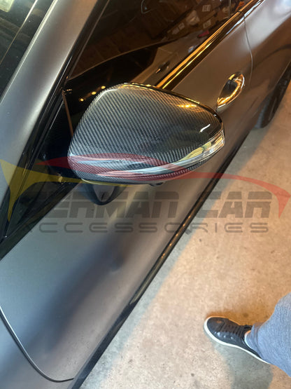 2019-2023 Mercedes-Benz AMG GT43/GT53/GT63 Carbon Fiber Mirror Caps | X290/C190 Sedan - Mirror Caps