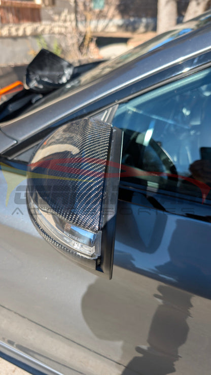 2019-2023 Mercedes-Benz AMG GT43/GT53/GT63 Carbon Fiber Mirror Caps | X290/C190 Sedan Mirror Caps