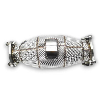 2019+ Audi A6/A7 Downpipe | C8 A6/A7 2.0 Yes Heat Shield / Racing Downpipe (No Cat) Downpipes