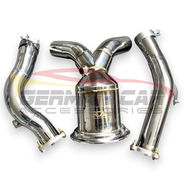 2019 + Audi A6/A7 Downpipe | C8 A6/A7 No Heat Shield / Racing Downpipe (No Cat) Downpipes