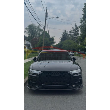 2019+ Audi A6/S6 Carbon Fiber Front Lip | C8 A6/S6 Front Lips/Splitters