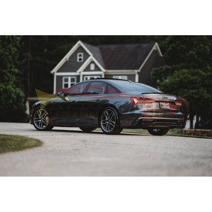 2019 + Audi A6/S6 OEM Style Carbon Fiber Trunk Spoiler | C8 A6/S6 Rear Trunk Spoilers