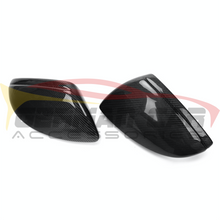 Load image into Gallery viewer, 2019+ Audi A6/s6/rs6 Carbon Fiber Mirror Caps | C8
