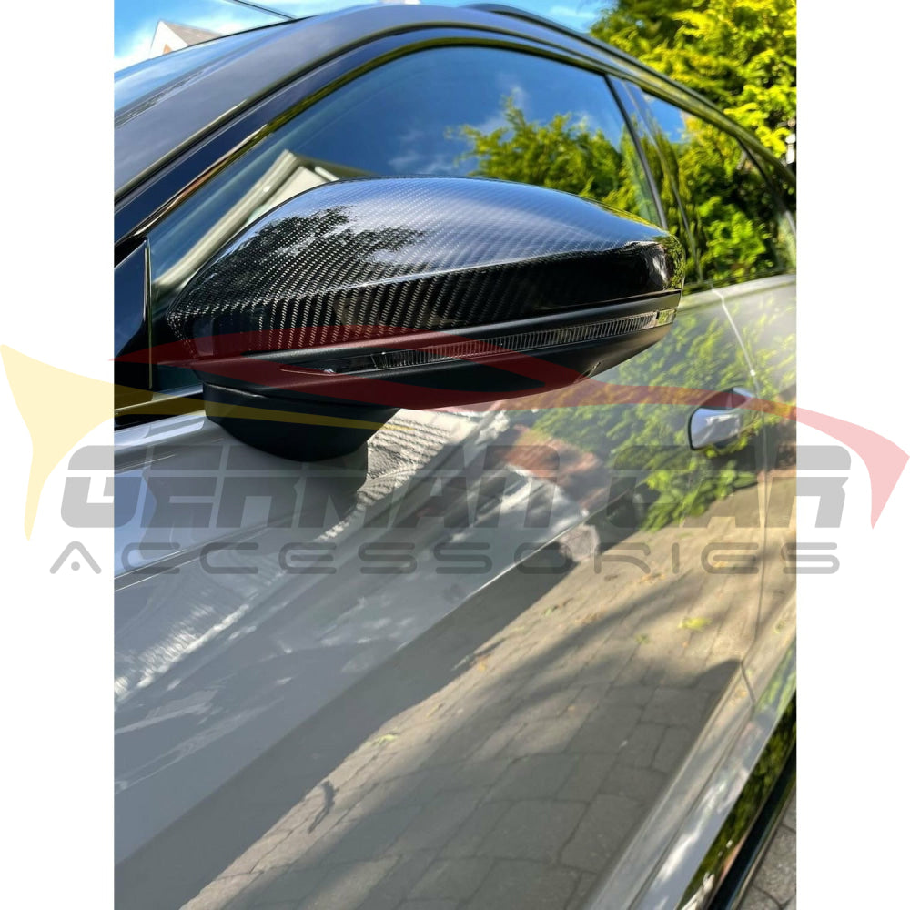 2019+ Audi A6/s6/rs6 Carbon Fiber Mirror Caps | C8