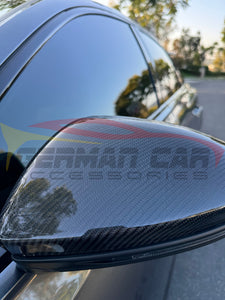 2019 + Audi A6/S6/Rs6 Carbon Fiber Mirror Caps | C8