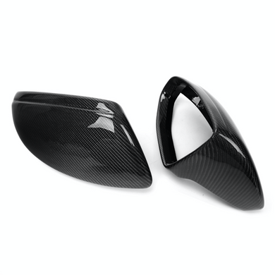 2019+ Audi A6/s6/rs6 Carbon Fiber Mirror Caps | C8 Without Blind Spot Assist