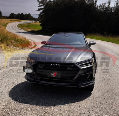 2019+ Audi A7/S7 Carbon Fiber Front Lip | C8 A7/S7 Front Lips/Splitters