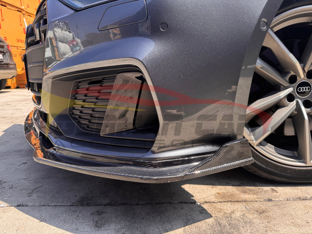 2019+ Audi A7/S7 Carbon Fiber Front Lip | C8 A7/S7 Front Lips/Splitters