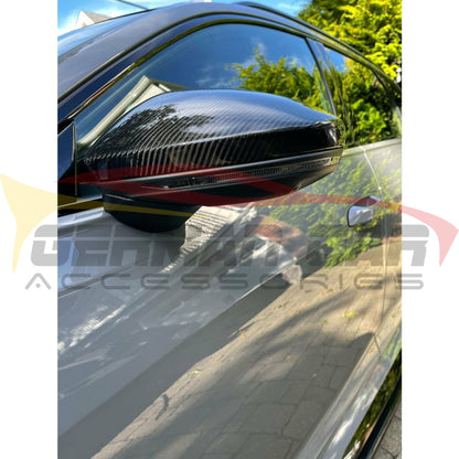 2019+ Audi A7/s7/rs7 Carbon Fiber Mirror Caps | C8