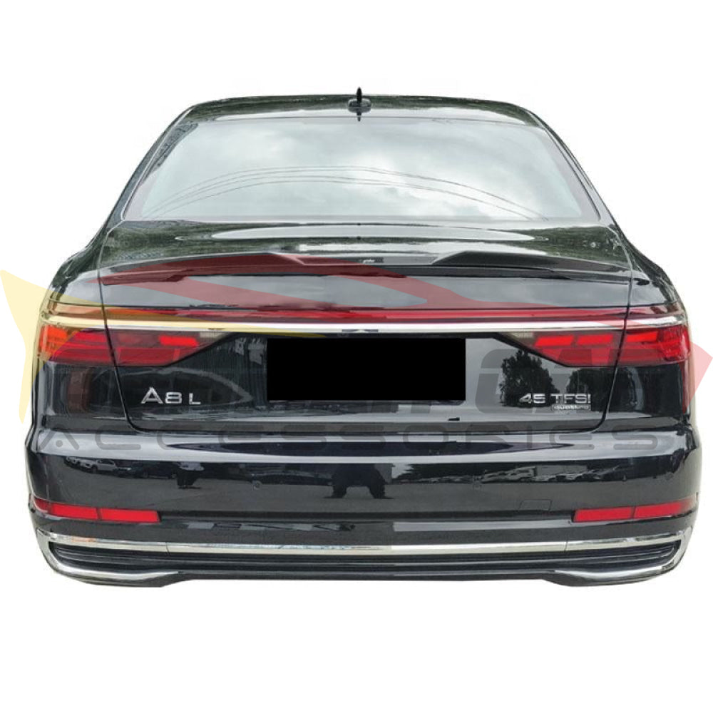2019+ Audi A8/S8 V2 Style Carbon Fiber Trunk Spoiler | D5 A8/S8 Rear Trunk Spoilers