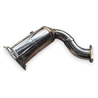 2019 + Audi Q8 Downpipe | 4M Q8 No Heat Shield / Racing Downpipe (No Cat) Downpipes