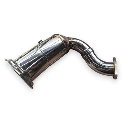 2019 + Audi Q8 Downpipe | 4M Q8 No Heat Shield / Racing Downpipe (No Cat) Downpipes