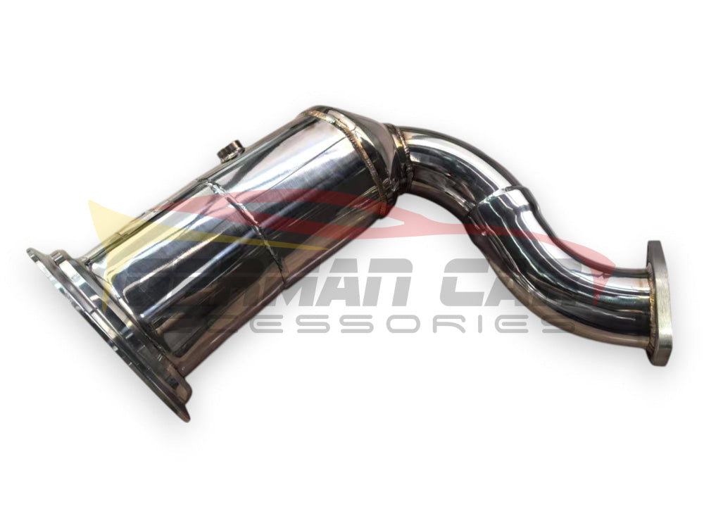 2019 + Audi Q8 Downpipe | 4M Q8 No Heat Shield / Racing Downpipe (No Cat) Downpipes