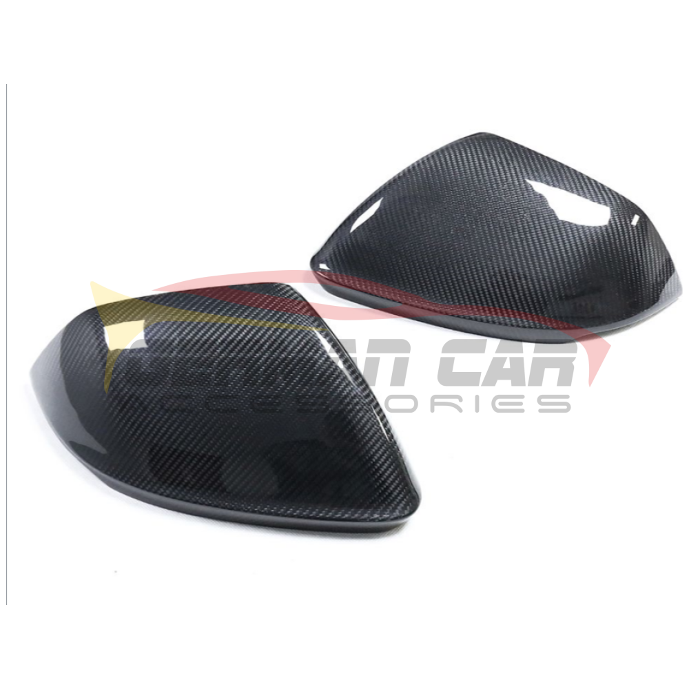 2019+ Audi Q8/Sq8/Rsq8 Carbon Fiber Mirror Caps |