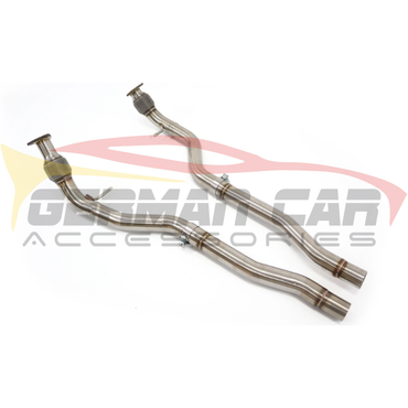 2019 + Audi RS6/RS7 Front Resonator Delete Pipes | C8 RS6/RS7 Front Pipes