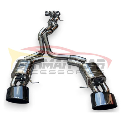 2019 + Audi Rs6/Rs7 Valved Sport Exhaust System | C8 Stainless Steel / Chrome Tips