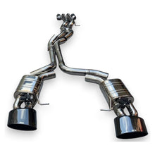 Load image into Gallery viewer, 2019 + Audi Rs6/Rs7 Valved Sport Exhaust System | C8 Stainless Steel / Chrome Tips
