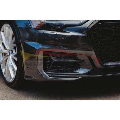 2019+ Audi Rs6 Style Fog Light Grilles | C8 A6/S6