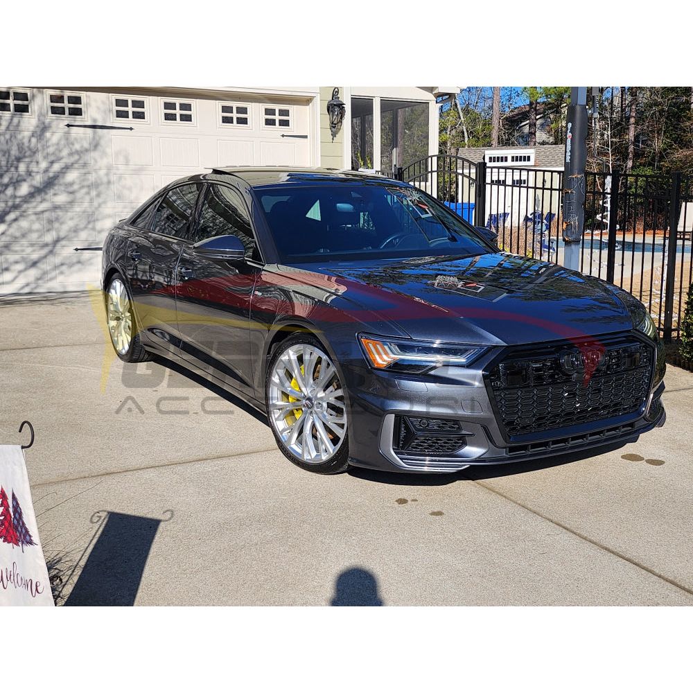 2019+ Audi Rs6 Style Fog Light Grilles | C8 A6/S6