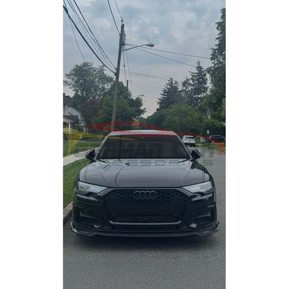 2019+ Audi RS6 Style Fog Light Grilles | C8 A6/S6 Fog Light Grilles