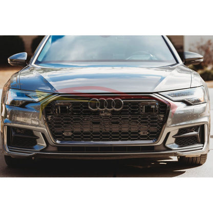 2019+ Audi Rs6 Style Fog Light Grilles | C8 A6/S6