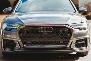 2019+ Audi Rs6 Style Fog Light Grilles | C8 A6/S6