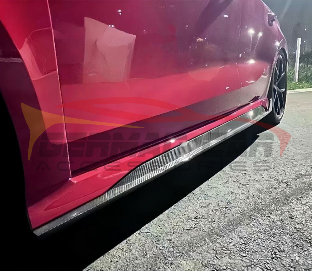 2019+ Audi RS7 Carbon Fiber Side Skirts | C8 RS7 - Side Skirts