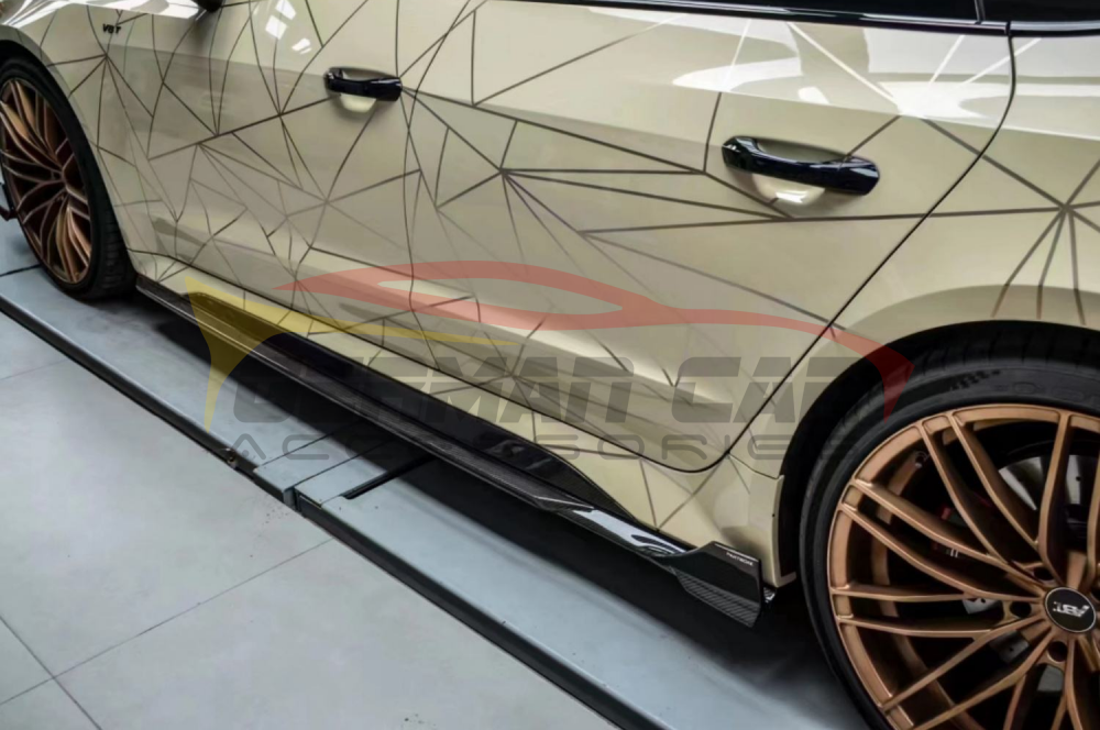 2019+ Audi RS7 Carbon Fiber Side Skirts | C8 RS7 - Side Skirts