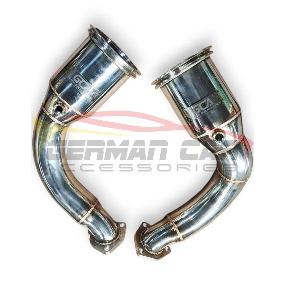 2019-2024 Audi Sq8/Sq7/Rsq8 Downpipes | Sq7/Sq8/Rsq8 No Heat Shield / Racing Downpipe (No Cat)