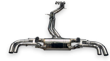 2019-2023 Audi Sq8 Valved Sport Exhaust System | Stainless Steel / Chrome Tips