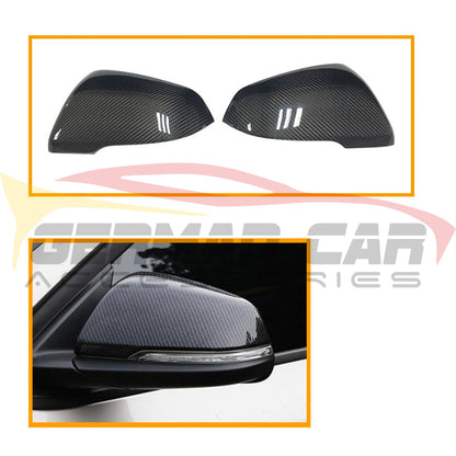 2019+ Bmw 2-Series Carbon Fiber Mirror Caps | F44