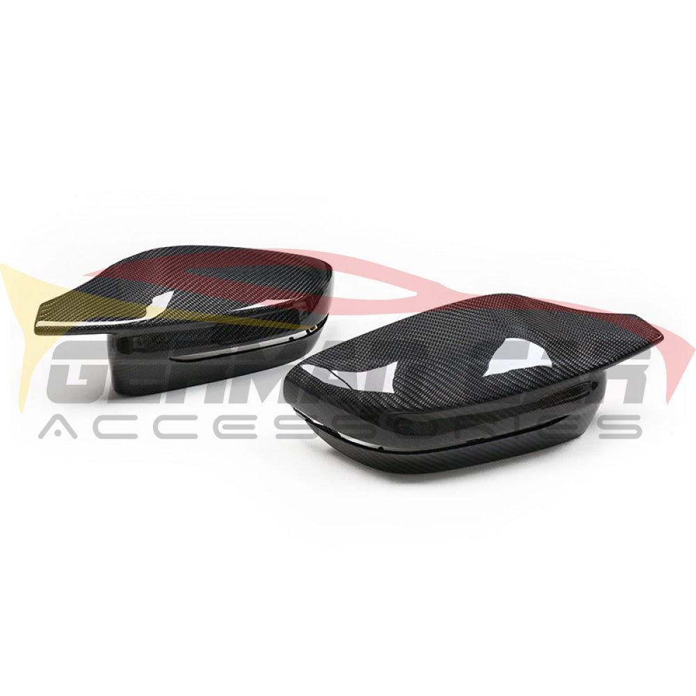 2019+ Bmw 3-Series/4-Series M-Style Carbon Fiber Mirror Caps | G20/G22