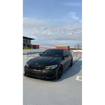 2019 + BMW 3-Series CSL Style Headlights Yellow DRL Modules | G20 Headlights
