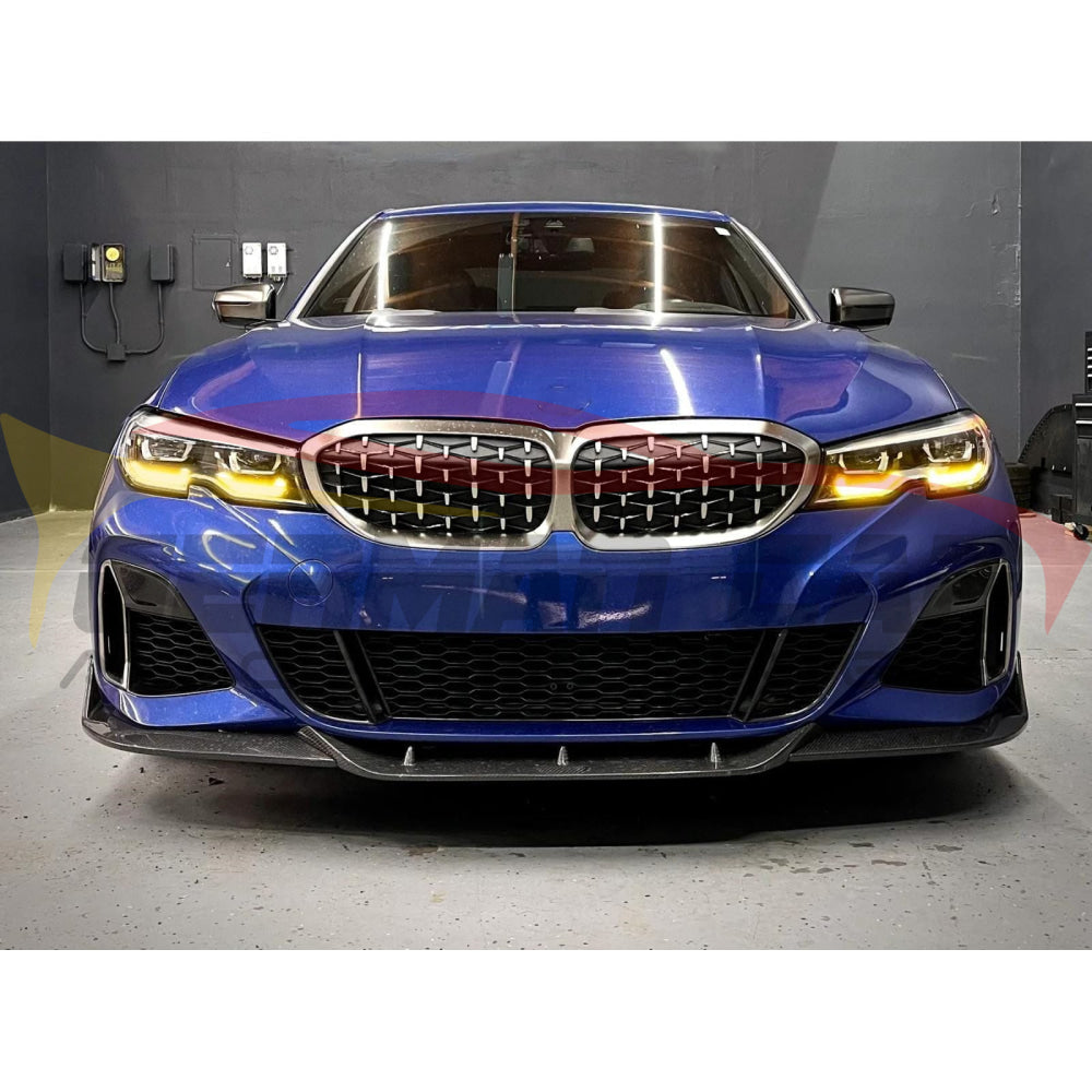 2019 + Bmw 3-Series Csl Style Headlights Yellow Drl Modules | G20