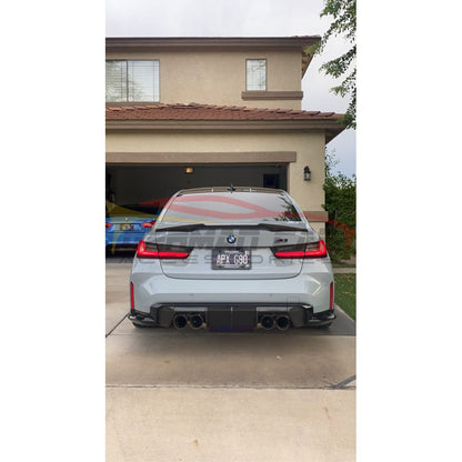 2019+ Bmw 3-Series/m3 M4 Style Carbon Fiber Trunk Spoiler | G20/g80