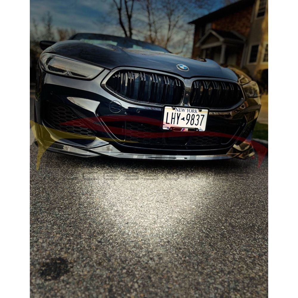 2019 + BMW 8-Series Carbon Fiber Front Lip | G14/G15/G16 Front Lips/Splitters