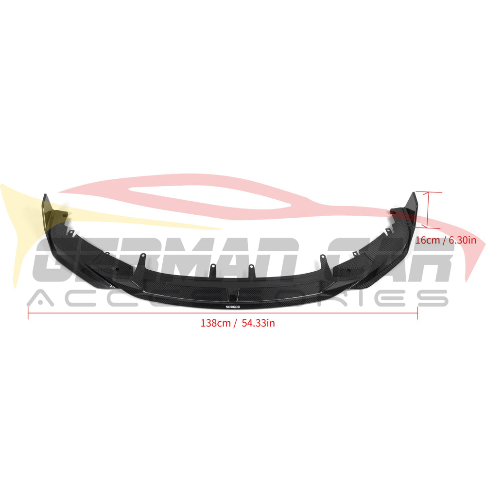 2019 + BMW 8-Series Carbon Fiber Front Lip | G14/G15/G16 Front Lips/Splitters