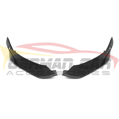 2019+ Bmw 8-Series Carbon Fiber Front Splitters | G14/g15/g16