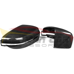 2019+ Bmw 8-Series Carbon Fiber Mirror Caps | G14/g15/g16