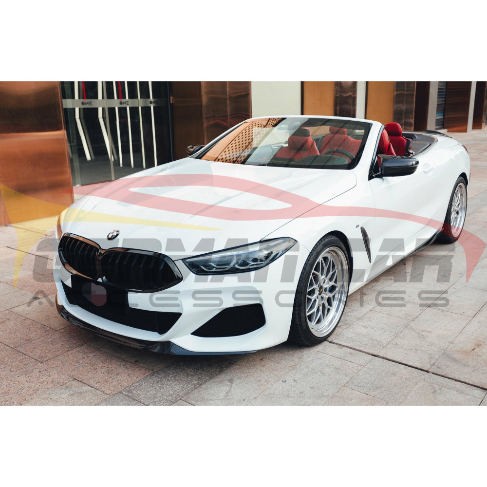 2019+ Bmw 8-Series Carbon Fiber Oem Style 3 Piece Front Lip | G14/g15/g16