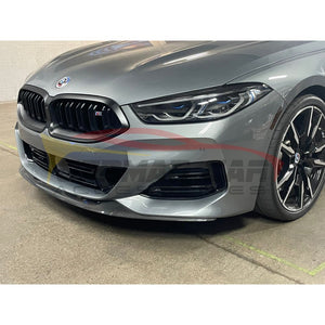 2019+ Bmw 8-Series Carbon Fiber Oem Style 3 Piece Front Lip | G14/G15/G16 Lips/Splitters