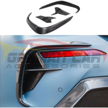 Load image into Gallery viewer, 2019+ Bmw 8-Series Carbon Fiber Rear Bumper Canards | G14/g15/g16
