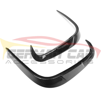 2019+ Bmw 8-Series Carbon Fiber Rear Bumper Canards | G14/g15/g16