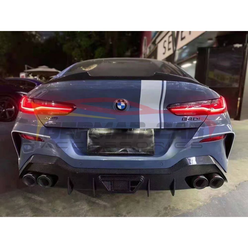 2019 + BMW 8-Series Carbon Fiber Rear Diffuser | G14/G15/G16 Rear Diffusers