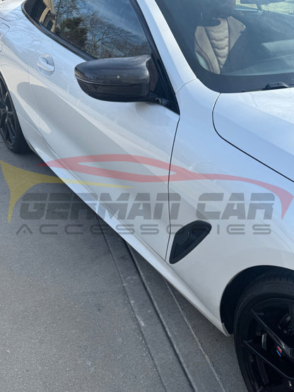 2019+ BMW 8-Series Carbon Fiber Side Fender Vent Trim | G14/G15/G16 - Additional Accessories