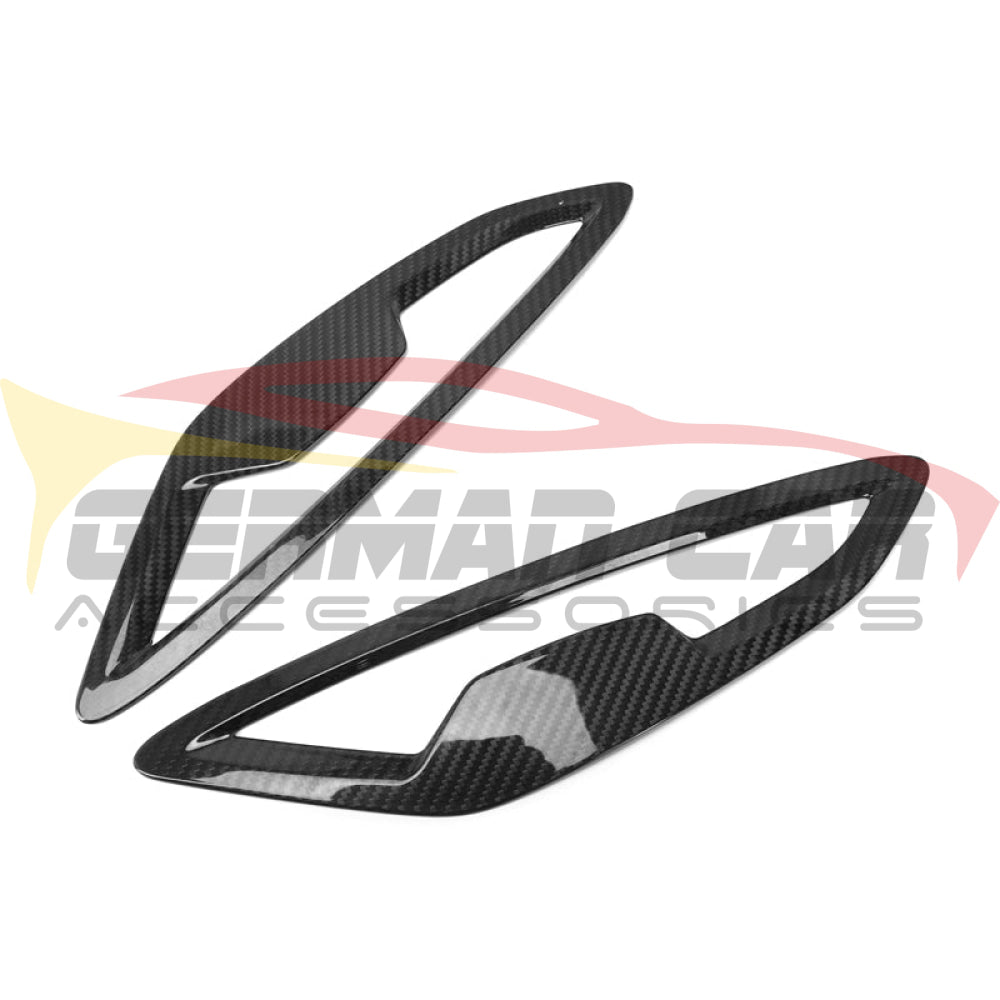 2019+ Bmw 8-Series Carbon Fiber Side Fender Vent Trim | G14/g15/g16