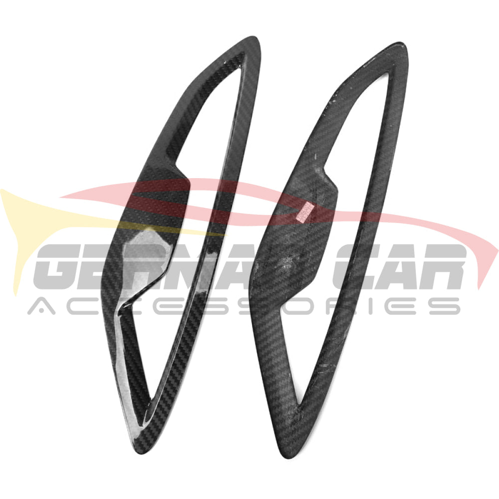 2019+ Bmw 8-Series Carbon Fiber Side Fender Vent Trim | G14/g15/g16