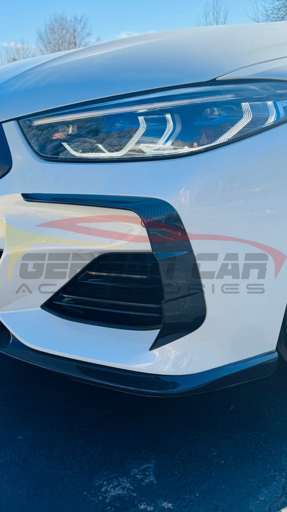 2019+ BMW 8-Series Carbon Fiber Upper Front Bumper Splitters | G14/G15/G16 - Front Lips/Splitters