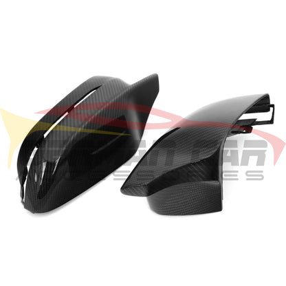 2019+ Bmw 8-Series M-Style Carbon Fiber Mirror Caps | G14/g15/g16