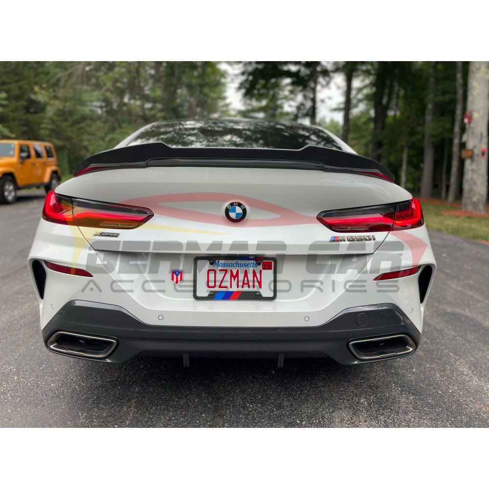 2019+ Bmw 8-Series/M8 Psm Style Carbon Fiber Trunk Spoiler | F91/F92/F93/G14/G15/G16 Rear Spoilers